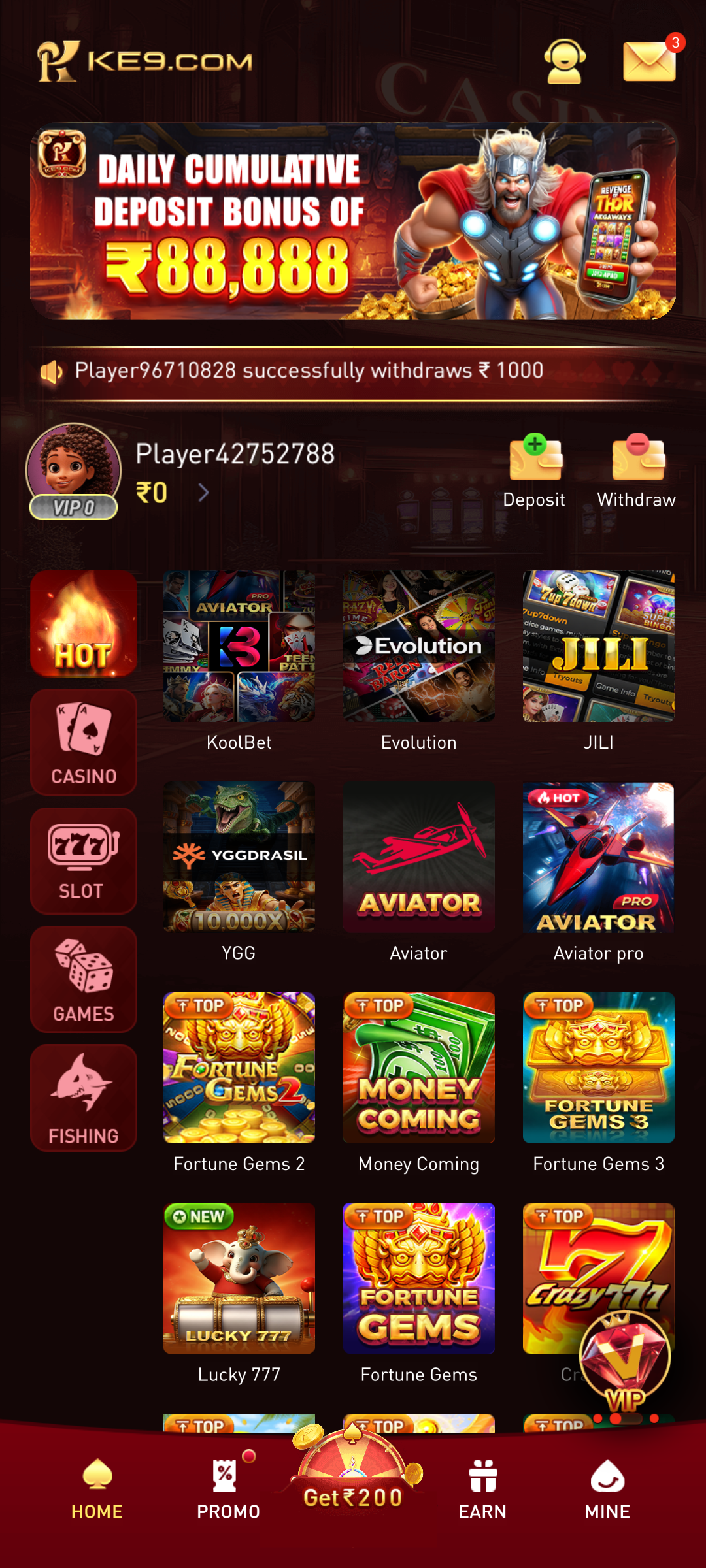 KE9 APK latest version home screen dashboard