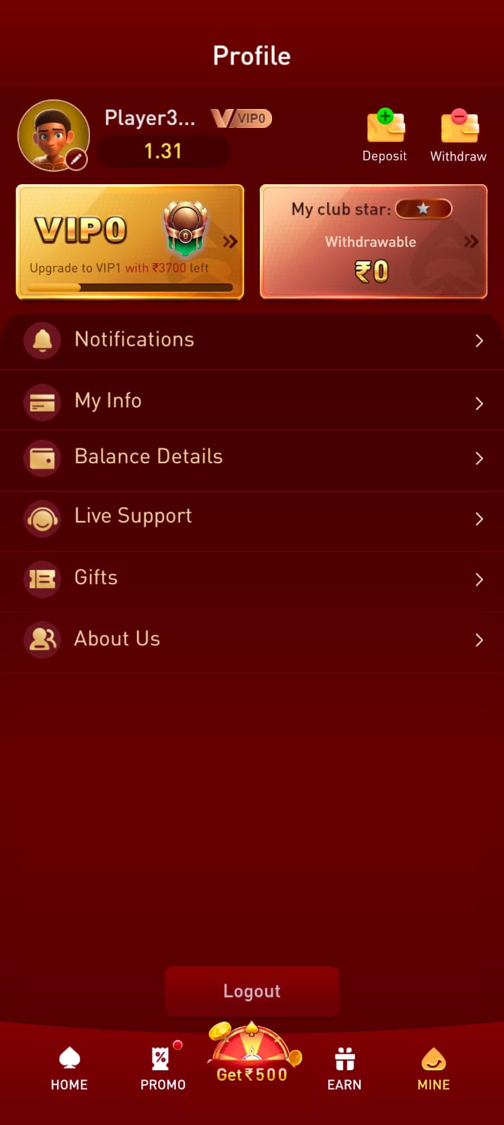 RR9 APK home screen latest version Android