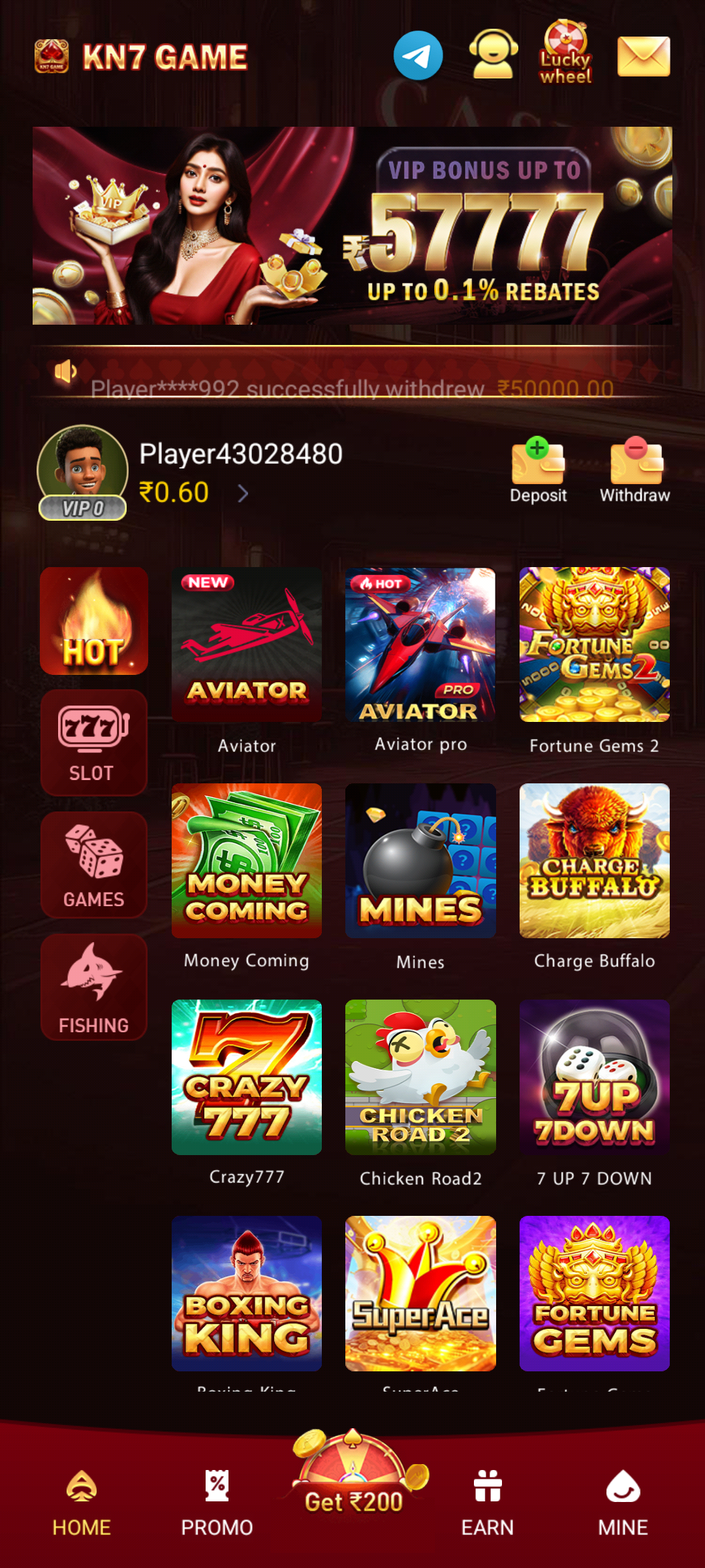 KN7 APK home screen dashboard latest version