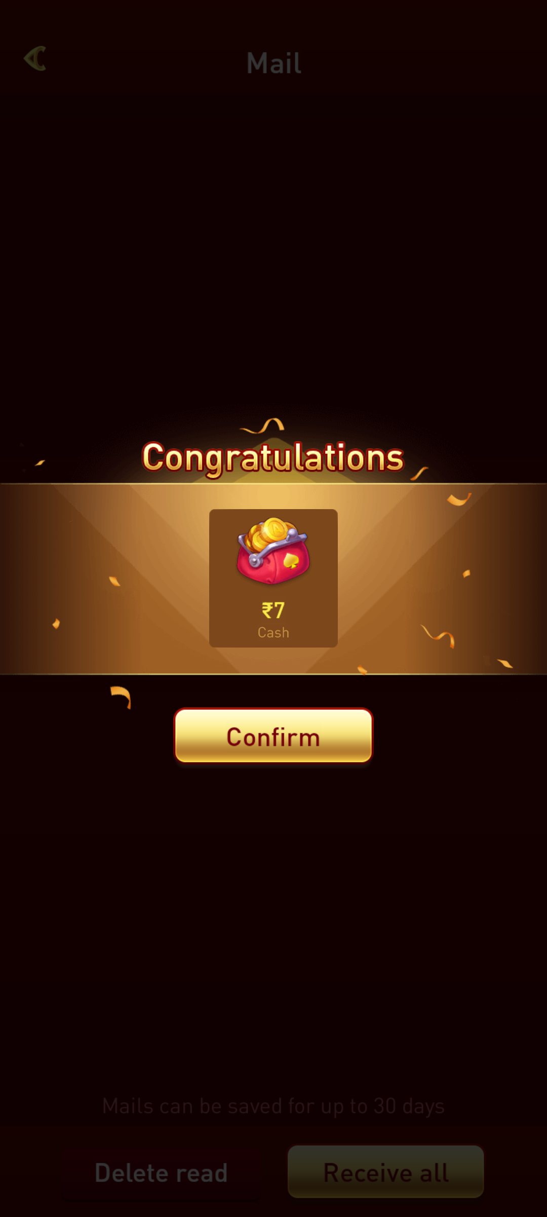 777IN APK home screen dashboard latest version